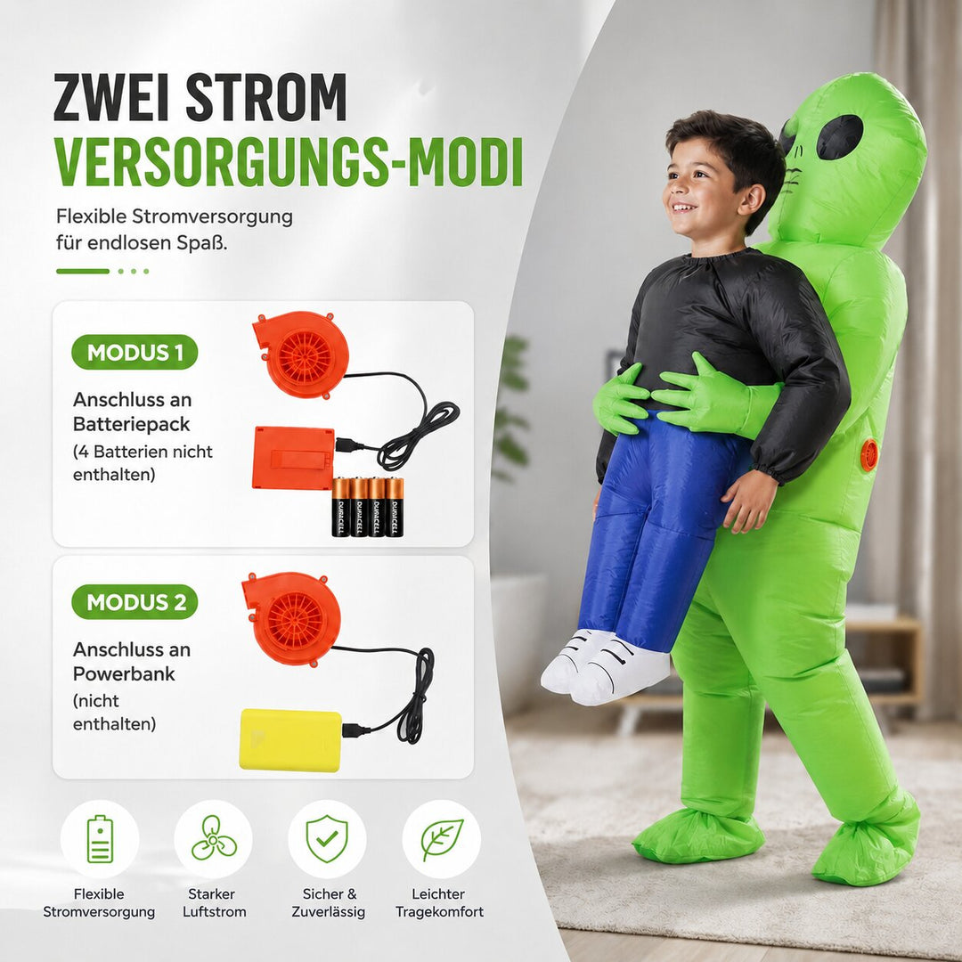 Knot | Inflatable alien abduction costume