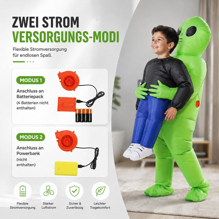 Knot | Inflatable alien abduction costume