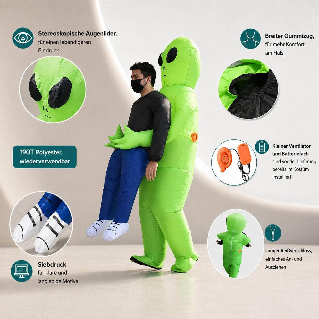 Knot | Inflatable alien abduction costume