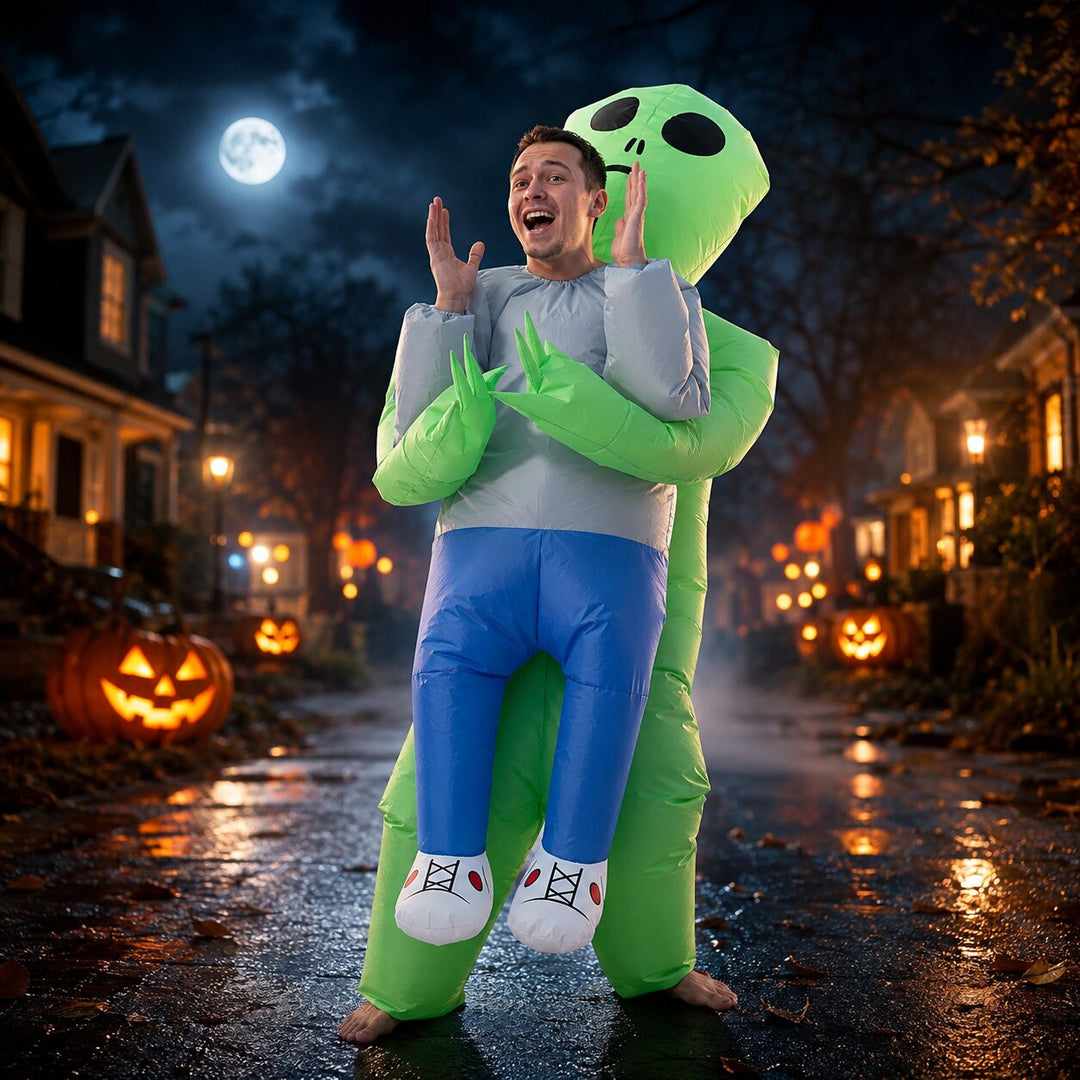 Ash73 | Inflatable alien costume look