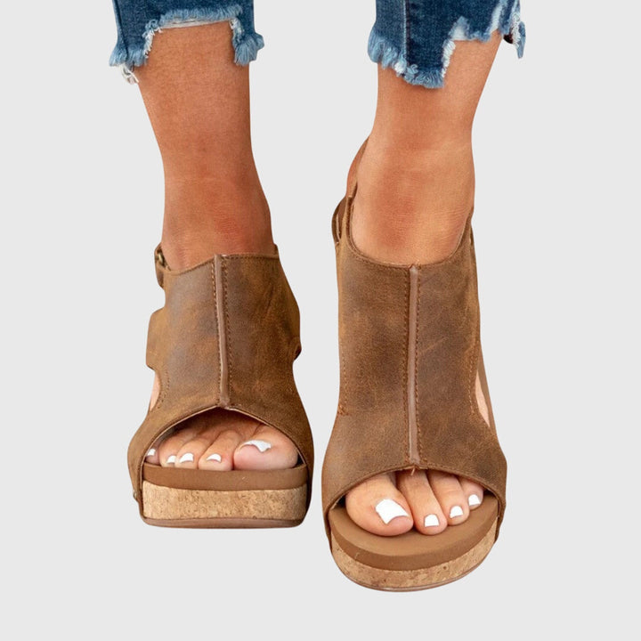 Brooke | Orthopedic Comfort Wedge Sandals