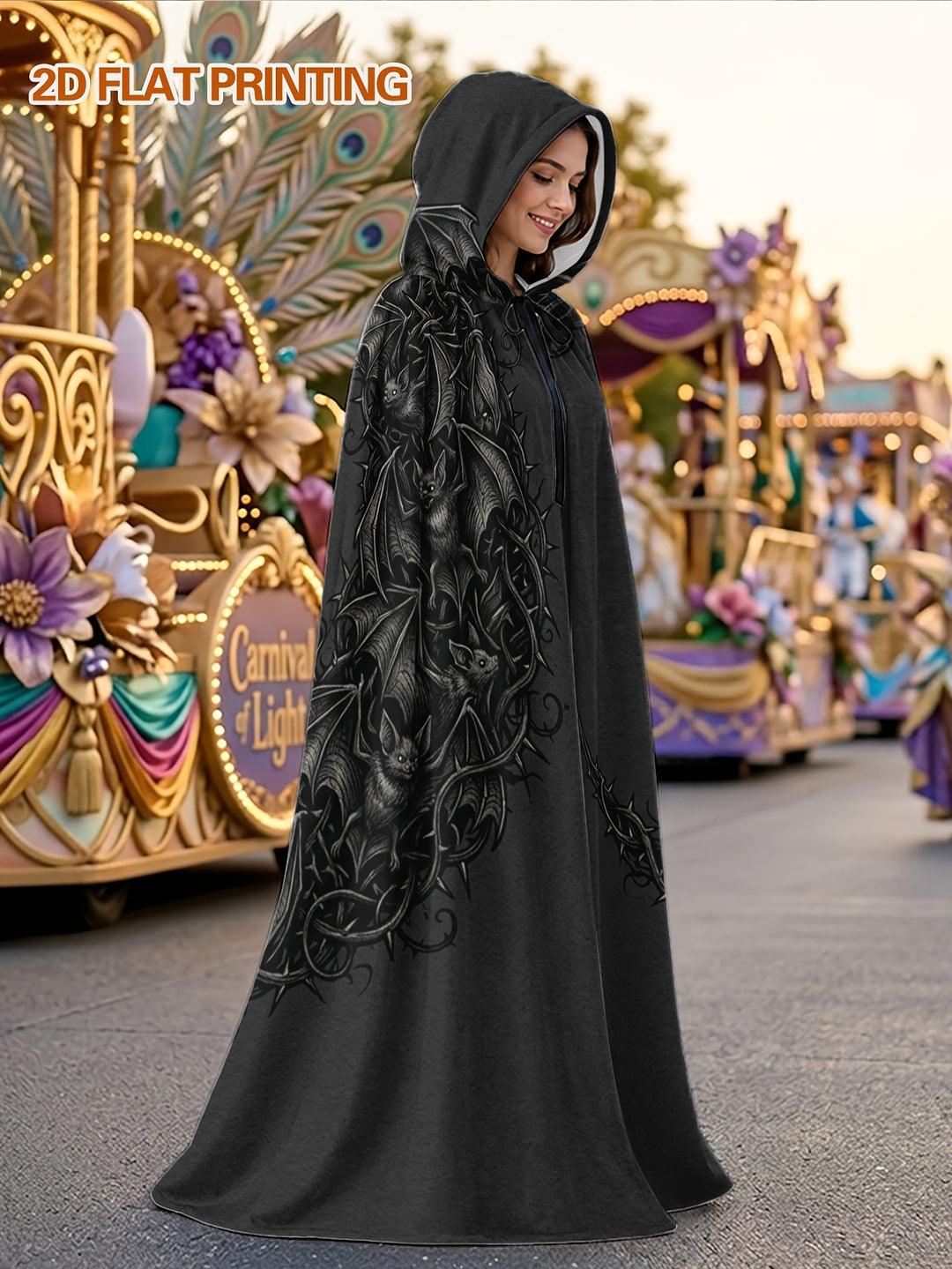 Adelaide23 | Hooded Halloween cape
