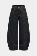 Harper | Vintage Barrel Wide Leg Jeans