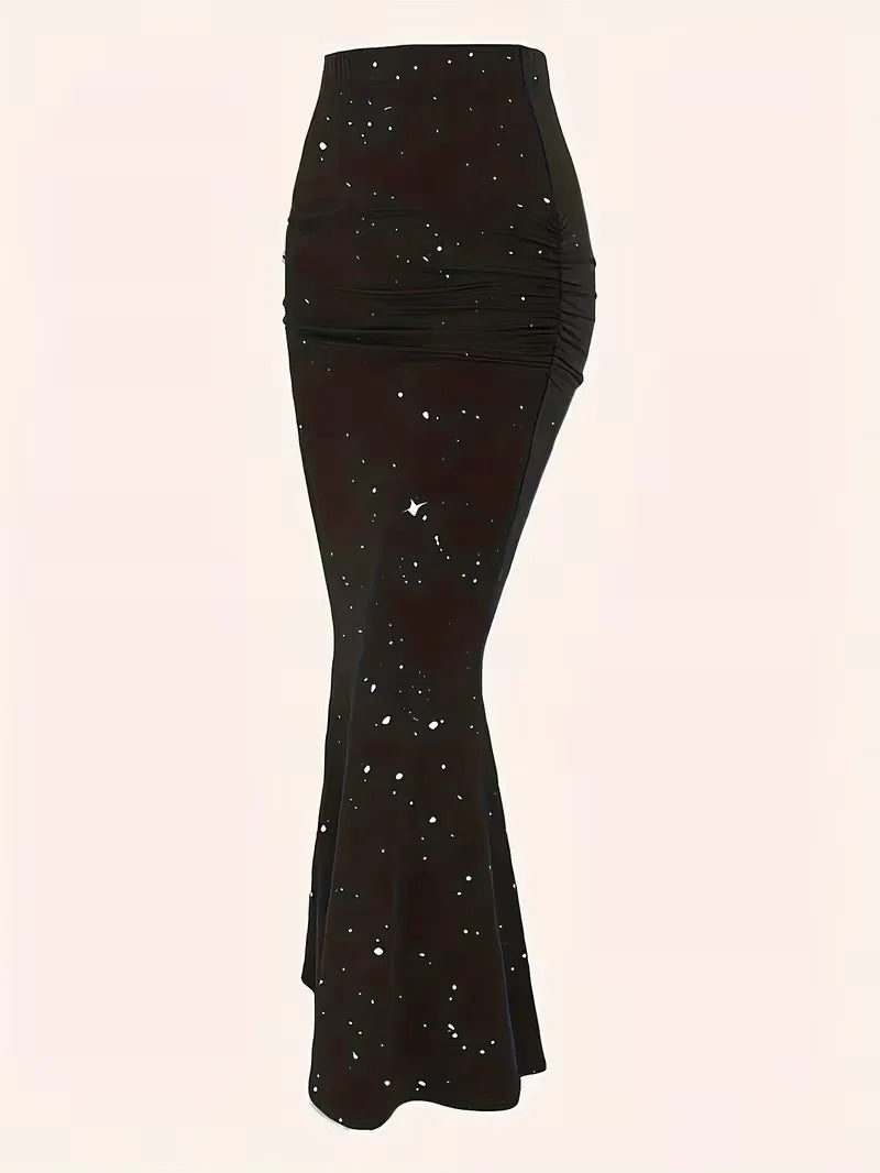 Valencia | Sparkle Mermaid Maxi Skirt