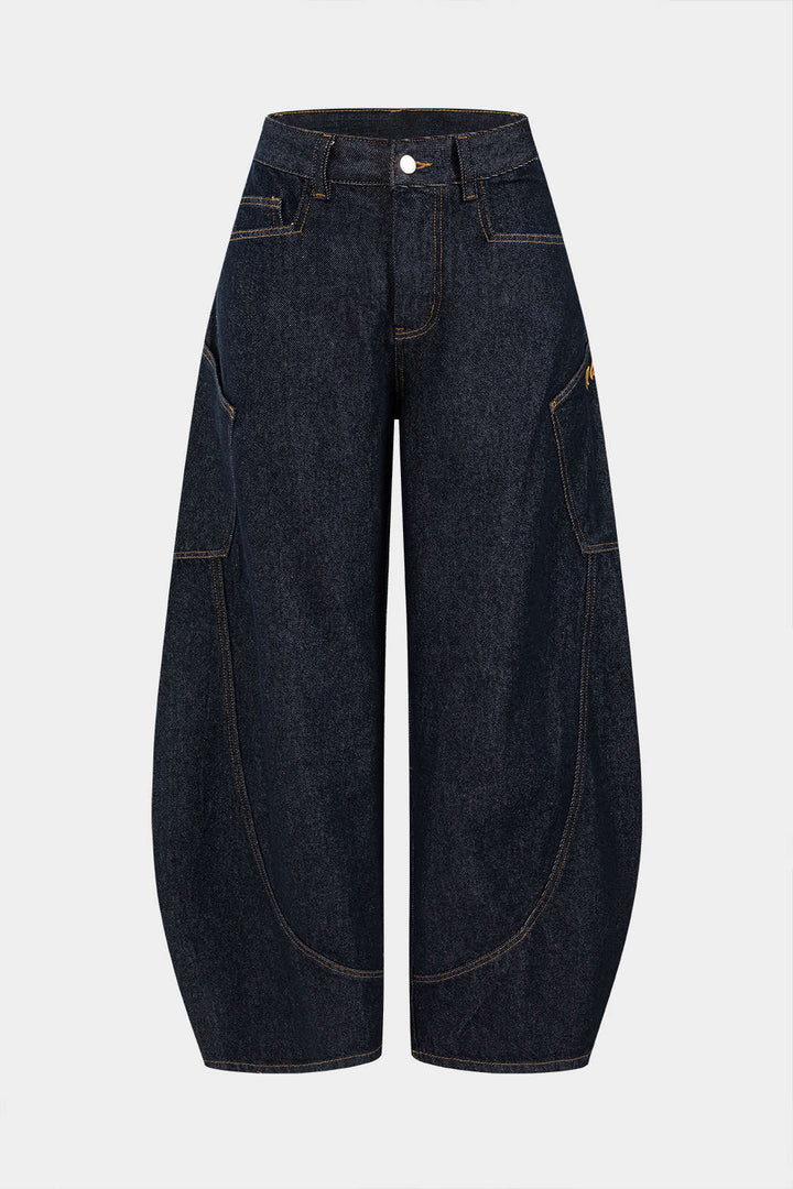 Harper | Vintage Barrel Wide Leg Jeans