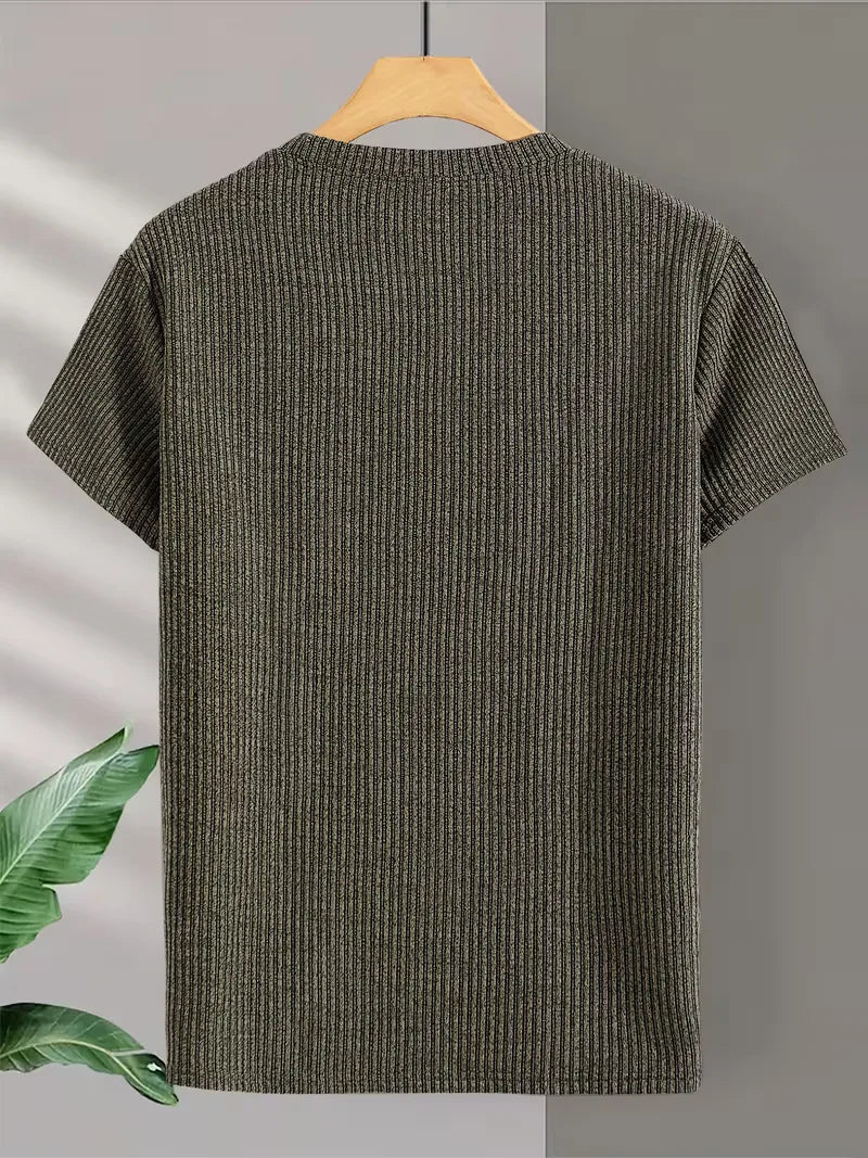 Hayes | Textured Knit T-Shirt