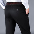 William | Straight Fit Business Pants with Multiple Pockets