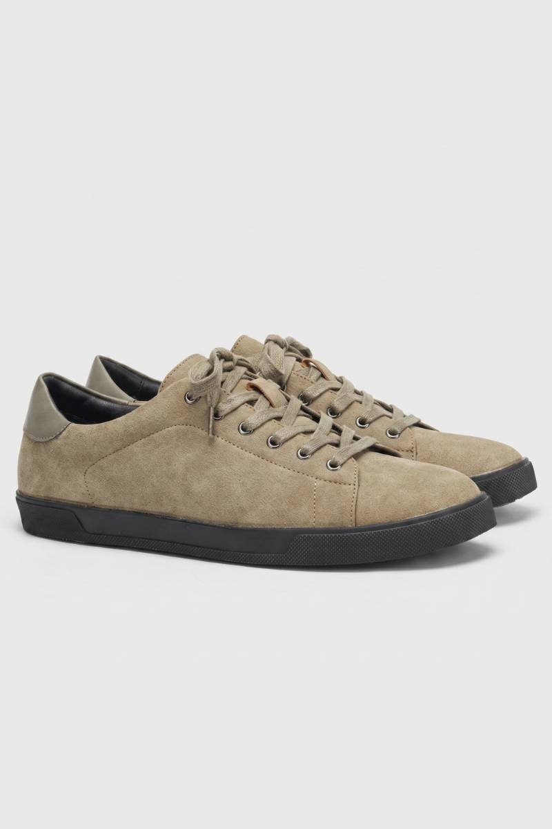 Jack Minimalist Suede Look Sneakers