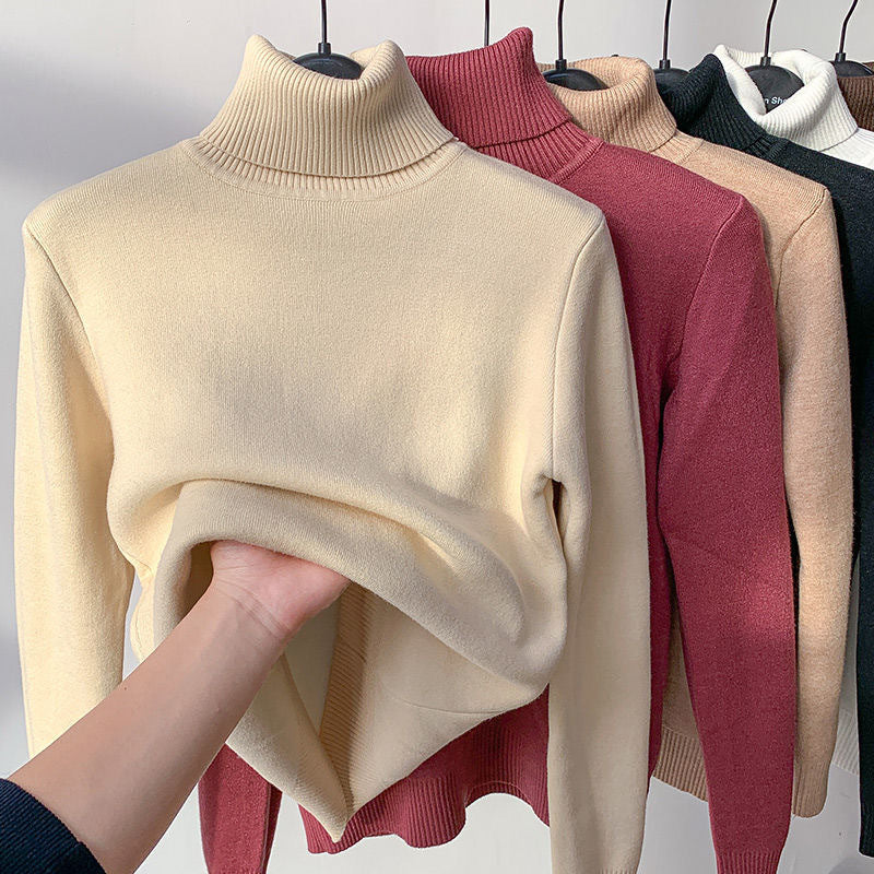 Callista | Thermal Fleece-Lined Knit Turtleneck