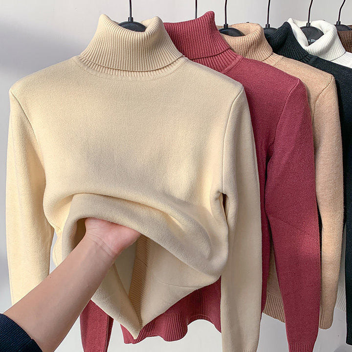 Callista | Thermal Fleece-Lined Knit Turtleneck
