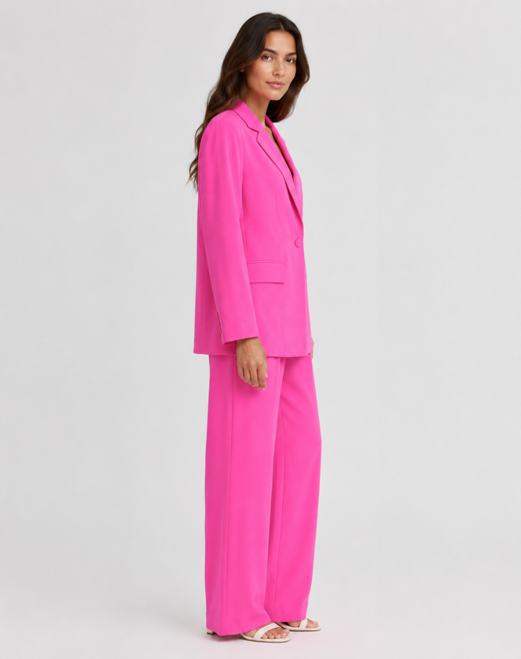 Charlotte | Women's Blazer & Wide Leg Pants Set