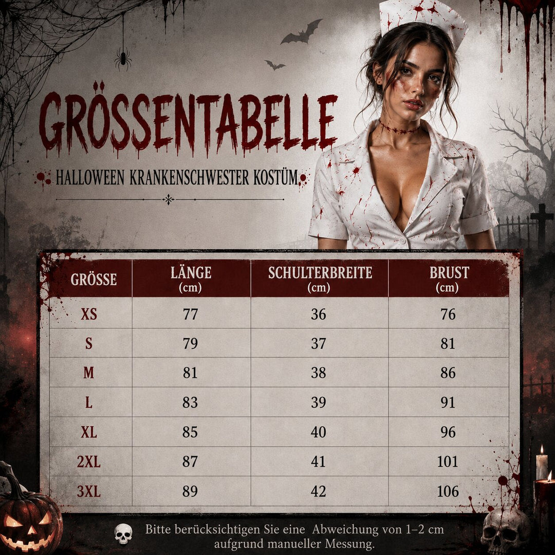 Ophelia | Women bloody nurse Halloween costume