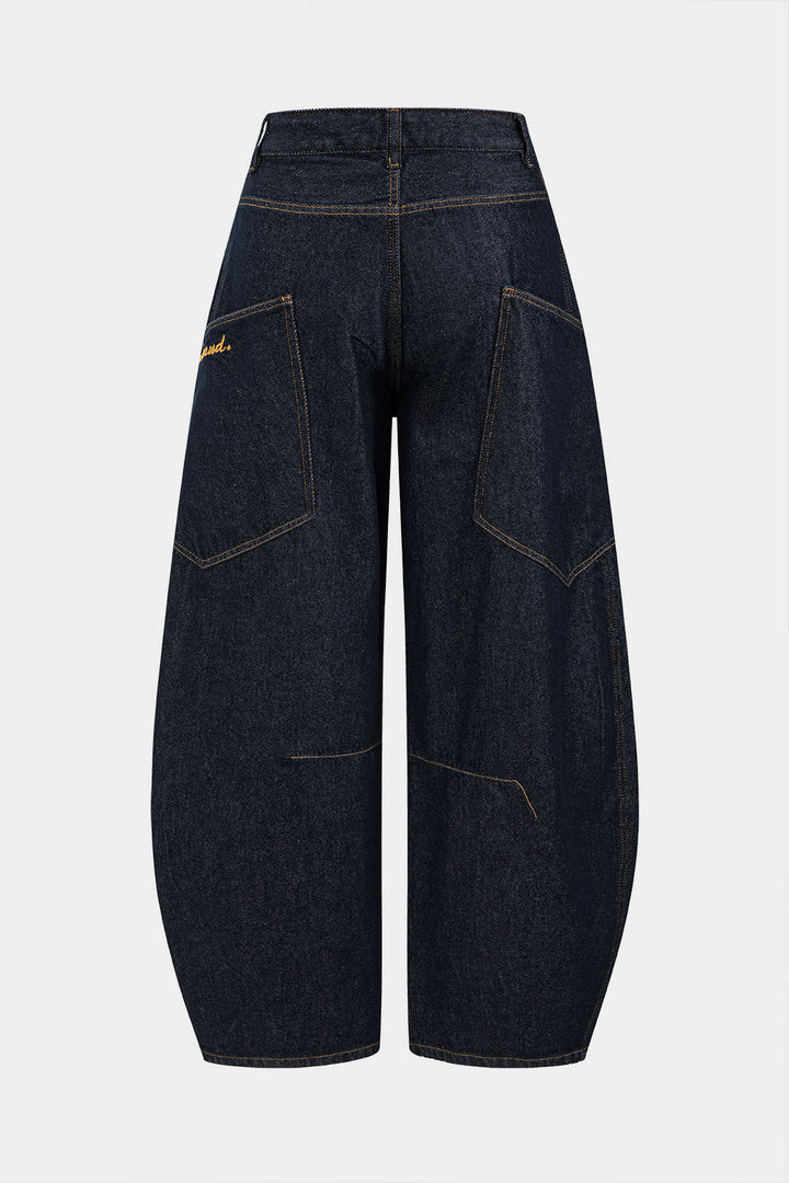Harper | Vintage Barrel Wide Leg Jeans