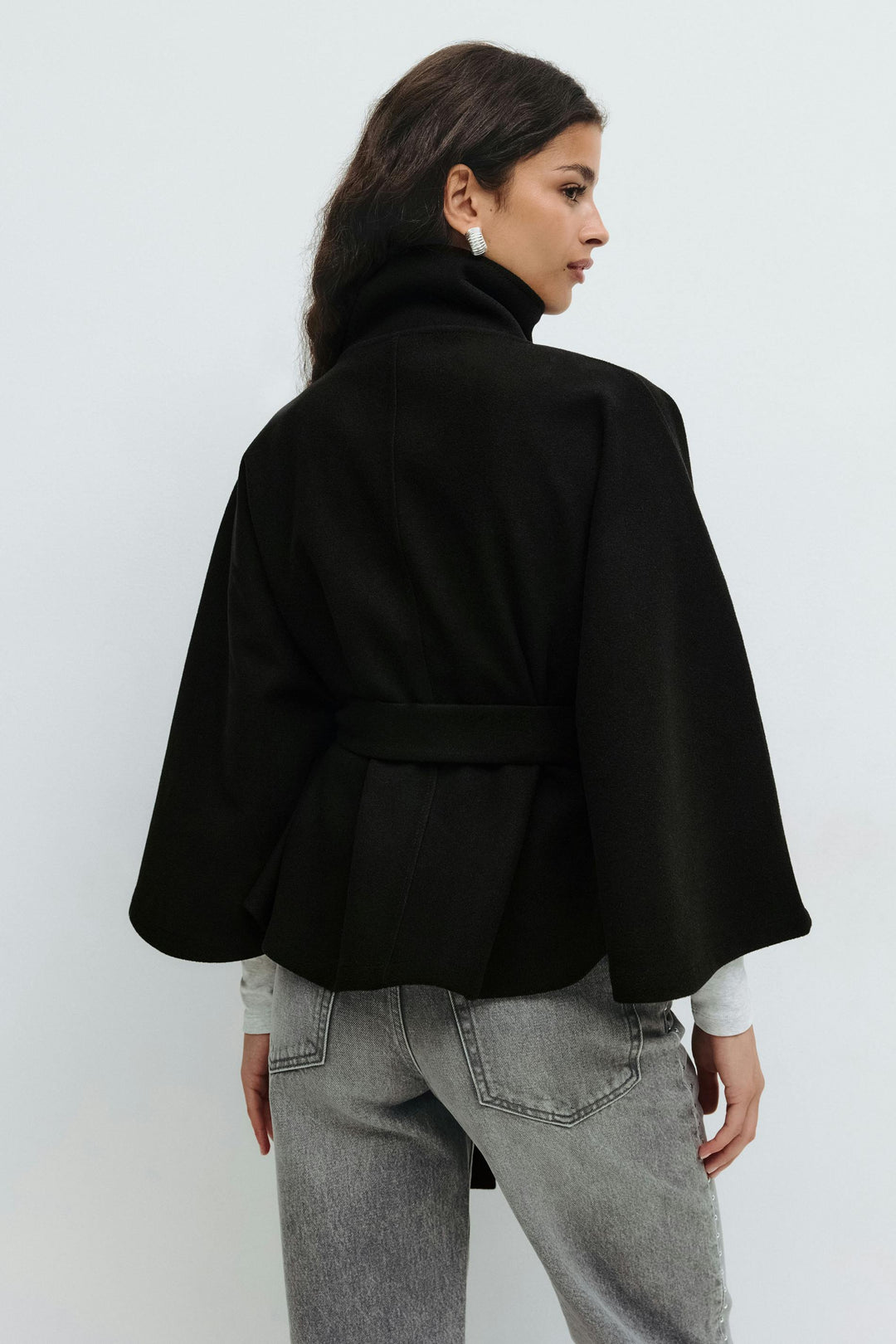 Vivian | Women's Belted Cape Coat