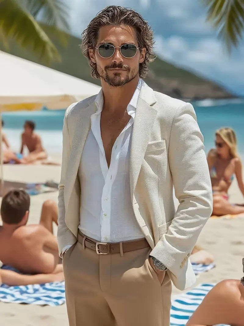 Grayson | Lightweight Linen Blazer