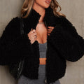 Catalina | Veste cardigan courte pour femme, tissu extensible