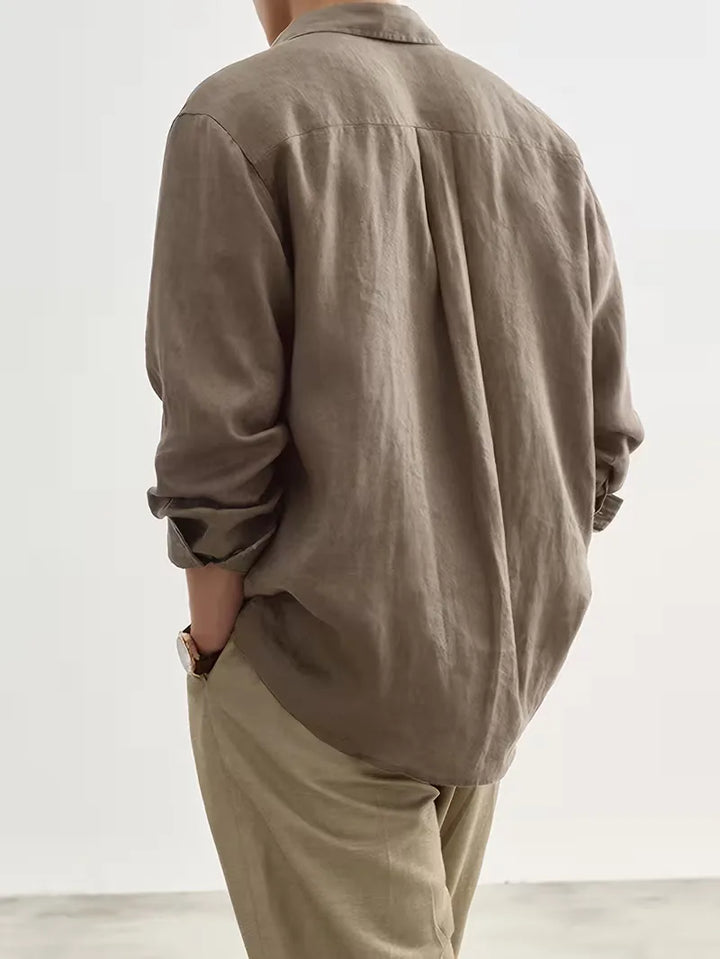 Emerson | Casual Linen Button Down Shirt