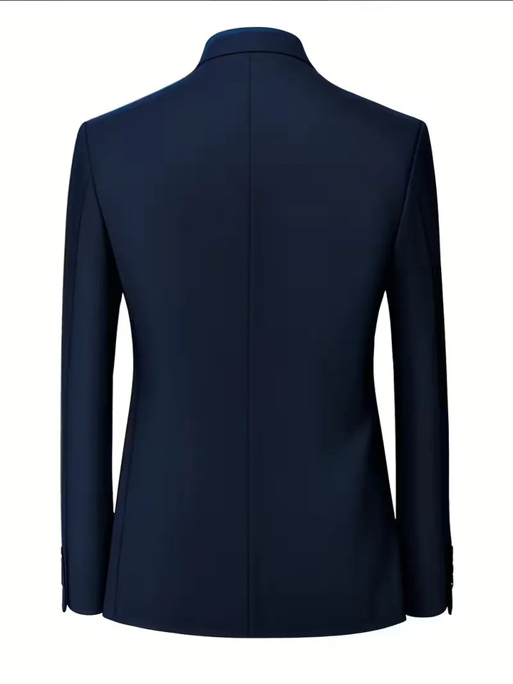 Sterling | Slim Fit Mandarin Collar Blazer