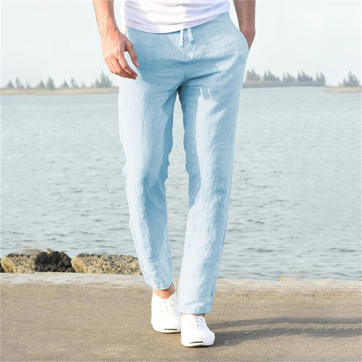 Orson | Breathable linen pants men