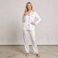 Savannah | Silky Button-Up Lounge Pajama Set
