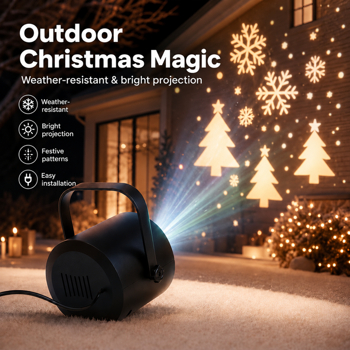 LED projector for Halloween and holidays