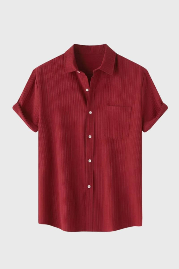 Blake Textured Short Sleeve Shirt