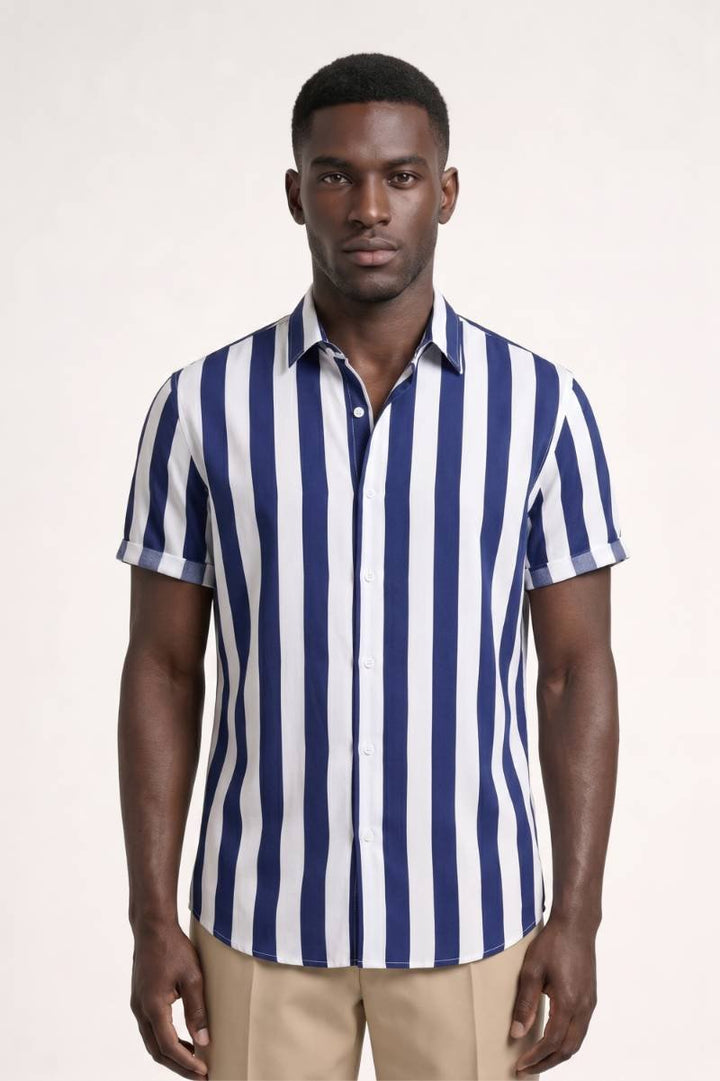 Mason Striped Short Sleeve Shirt