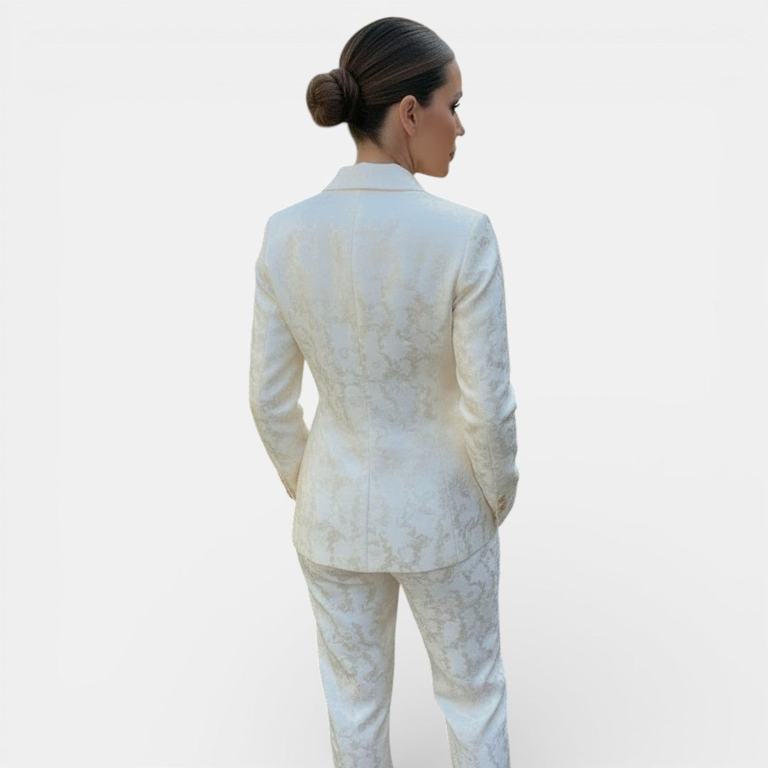 Della | Blazer and Wide-Leg Pant Set