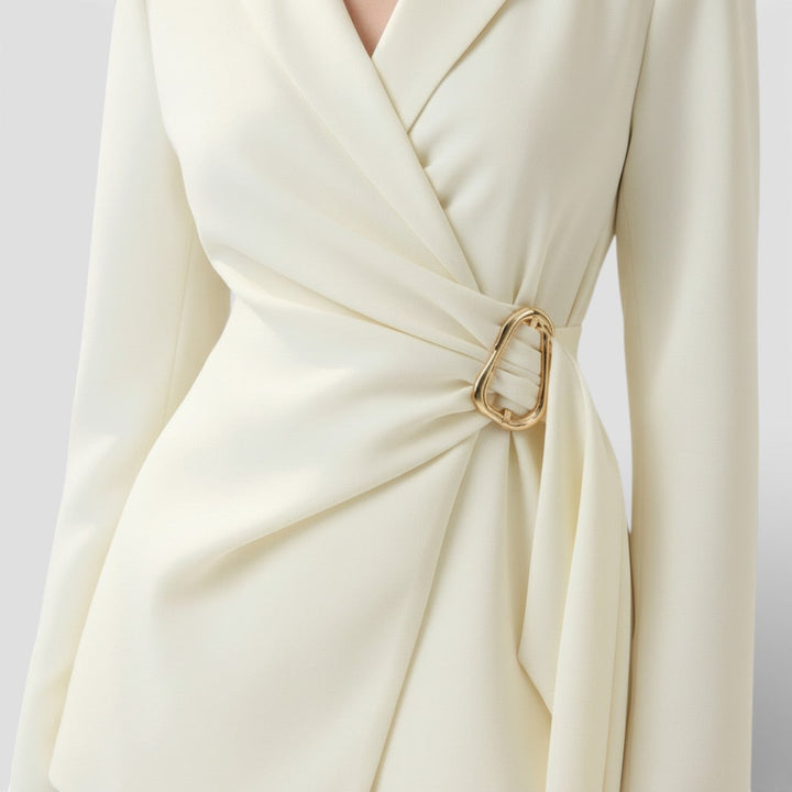 Rosamund | Lace-up Blazer Suit Set