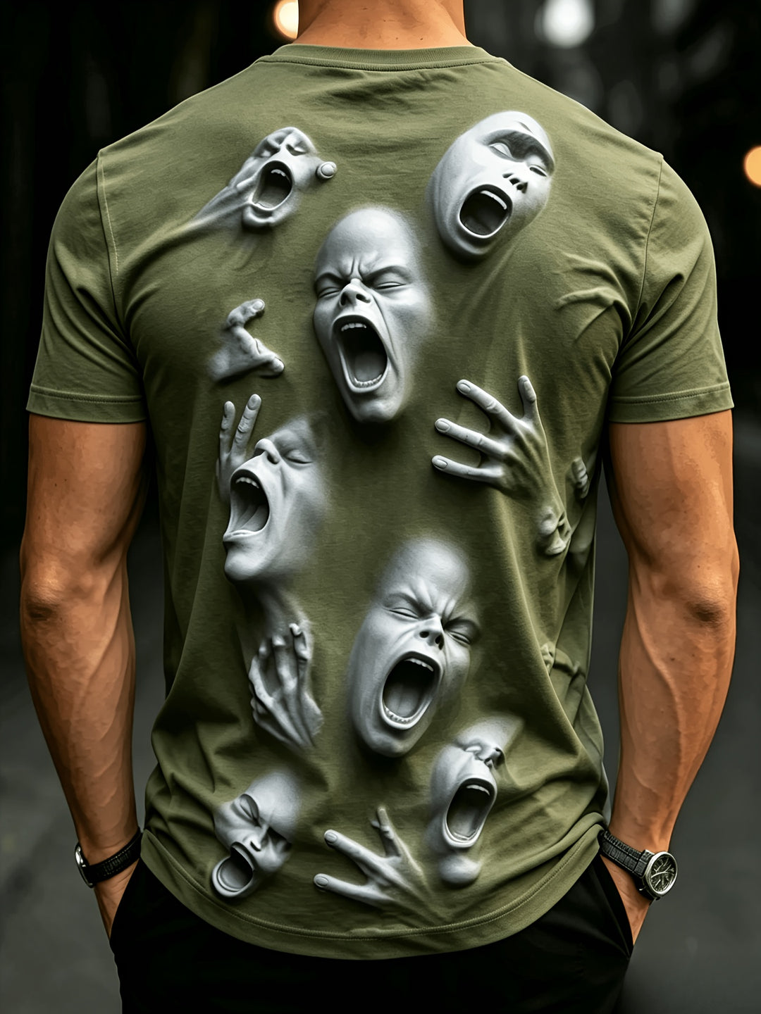 Balthazar | Men printed casual tee