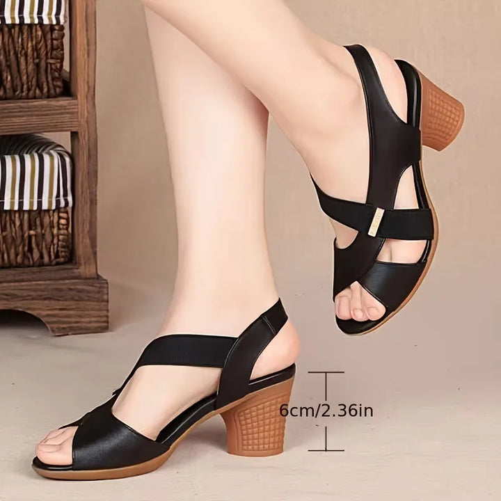 Elara | Block Heel Sandals