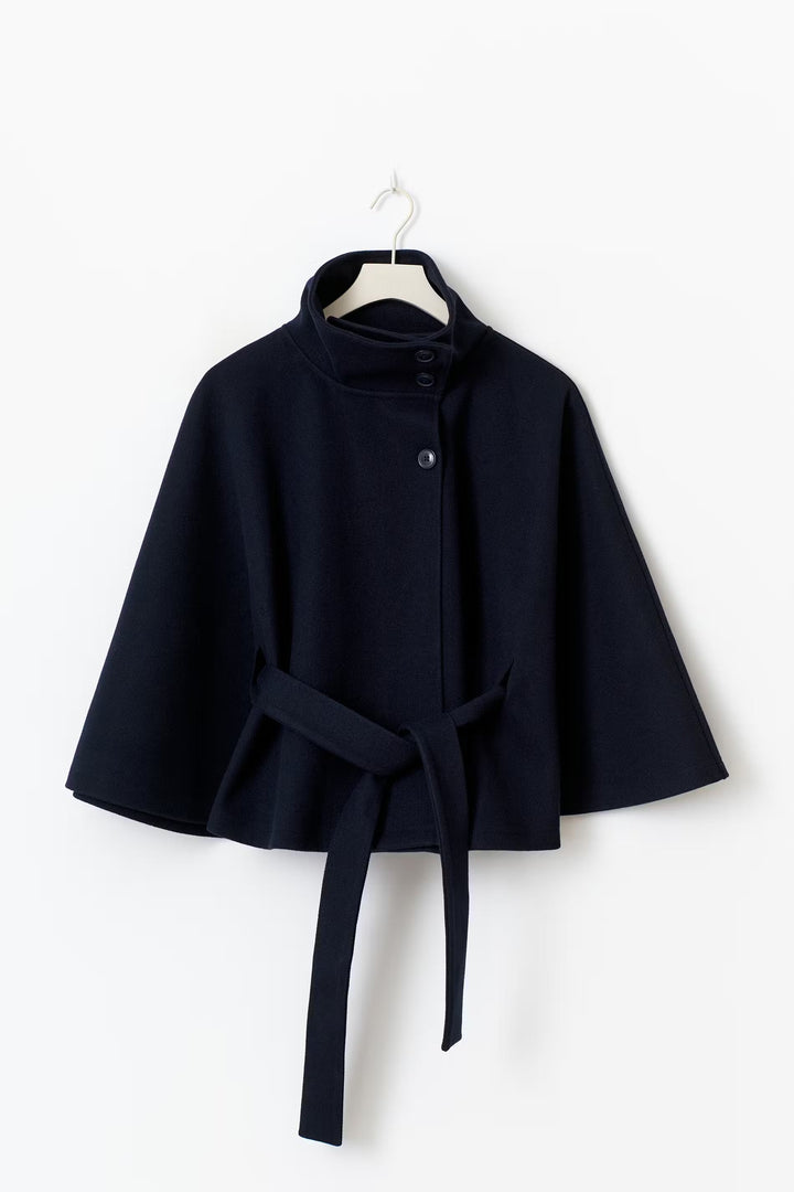 Vivian | Women's Belted Cape Coat