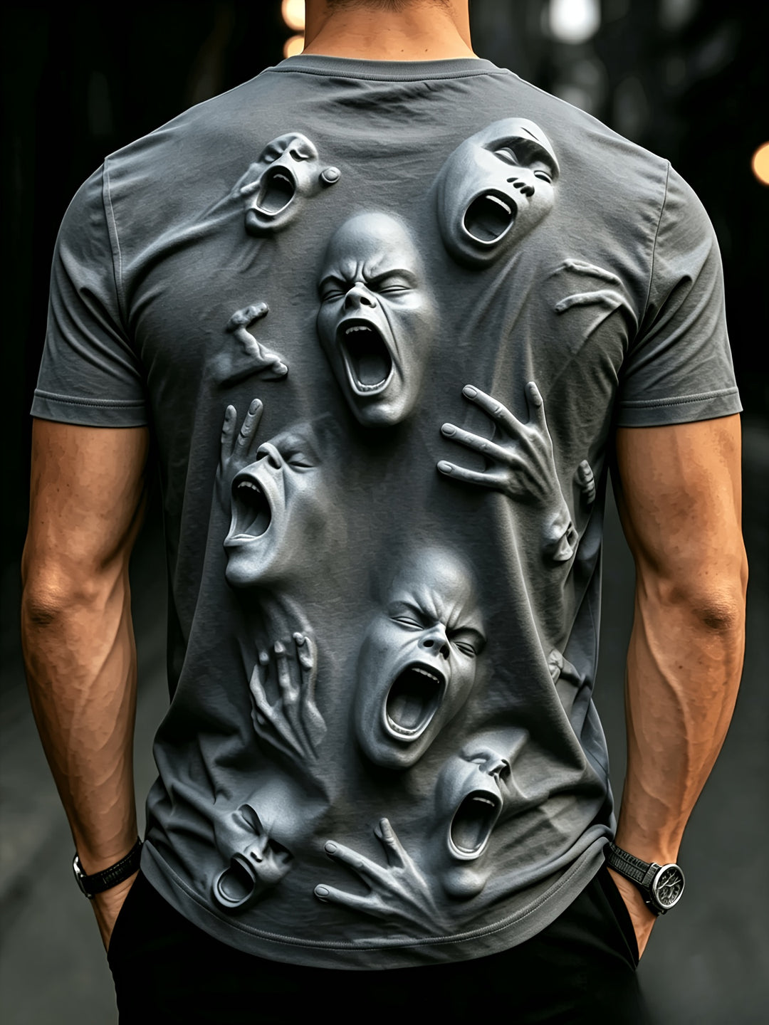 Balthazar | Men printed casual tee