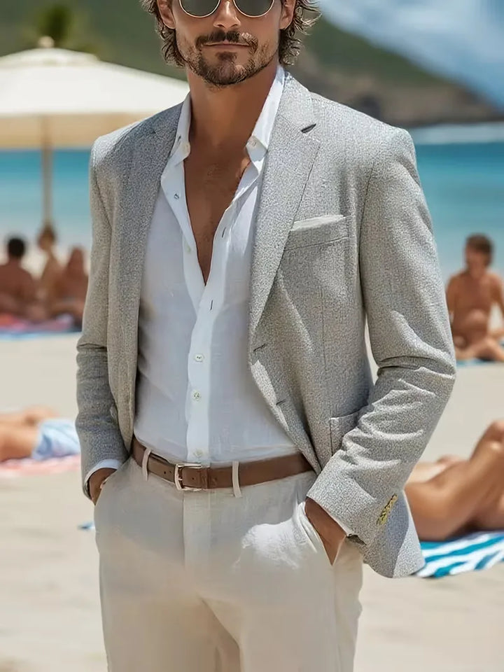 Grayson | Lightweight Linen Blazer
