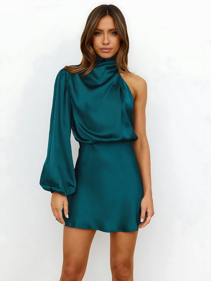 Sienna | One Shoulder Asymmetric Mini Dress