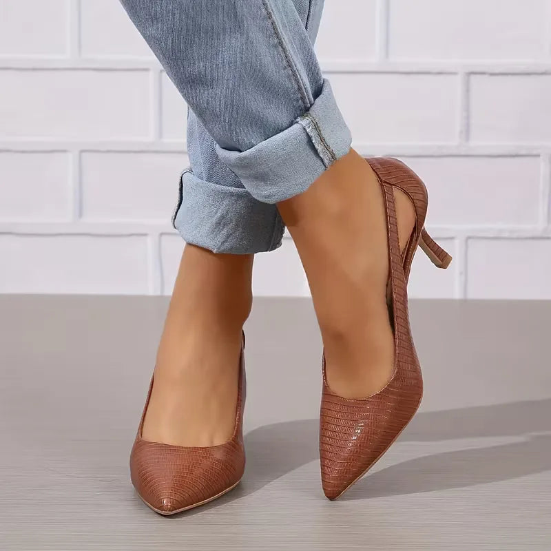 Valentina | Cut Out Stiletto Heels