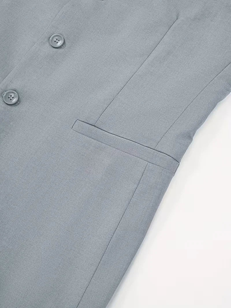 Sterling | Slim Fit Mandarin Collar Blazer