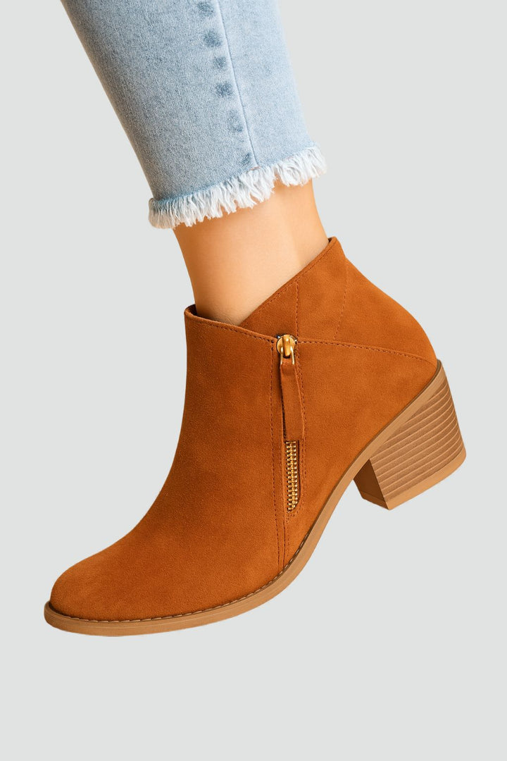 Brooklyn | Women's Block Heel Ankle Boots