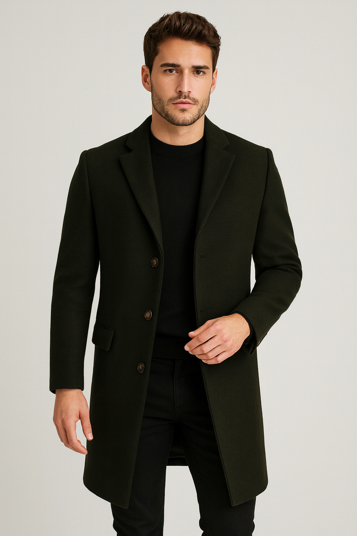 Lysander | Men's Slim Fit Overcoat