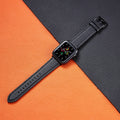 Cooper | Bracelet de montre en cuir à motif litchi pour homme