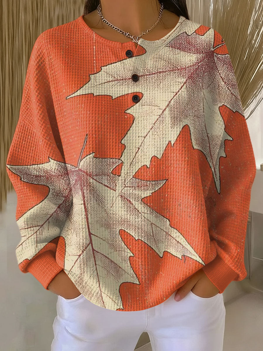 Sadie | Waffle Knit Color Block Sweater