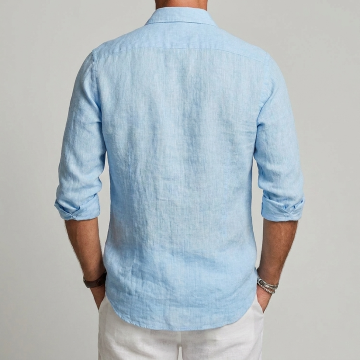 Lachlan | Linen shirt for men