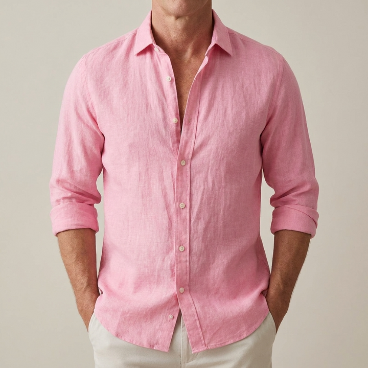 Lachlan | Linen shirt for men