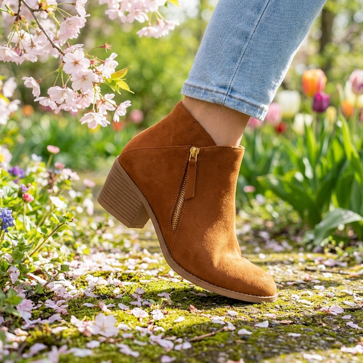 Brooklyn | Women's Block Heel Ankle Boots