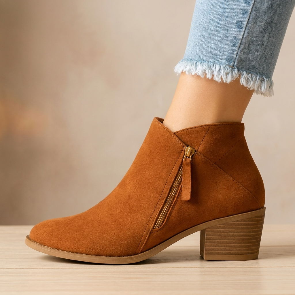Brooklyn | Women's Block Heel Ankle Boots