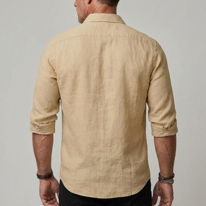 Lachlan | Linen shirt for men