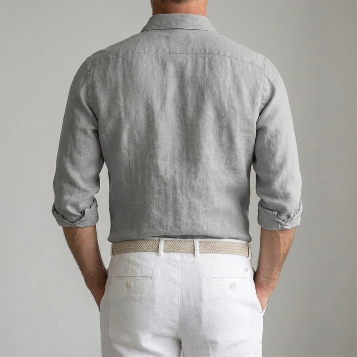 Lachlan | Linen shirt for men