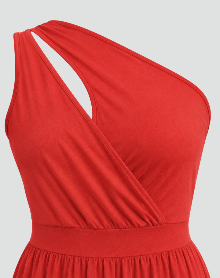Sophia | One Shoulder Maxi Evening Dress