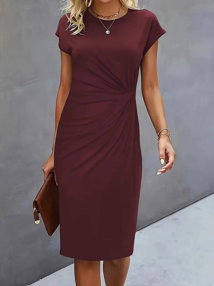Hailey | Elegant Fitted Midi Dress