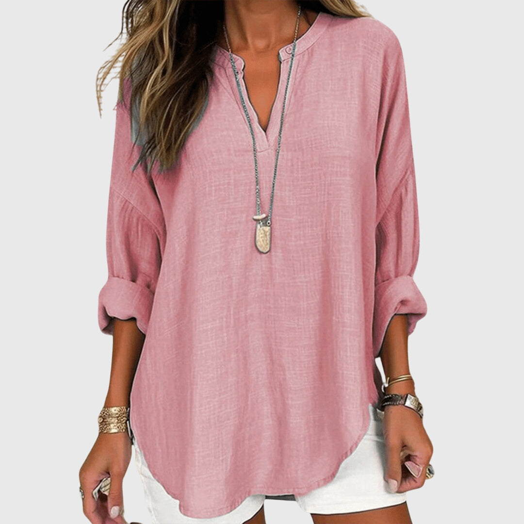 Opal | Flowy Beach Cover-Up Shirt